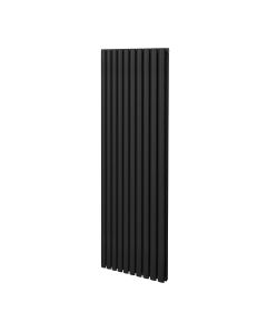 Oval Column Radiator – 1800mm x 600mm – Black