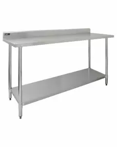 Commercial Stainless Steel Catering Table - 6ft Wide