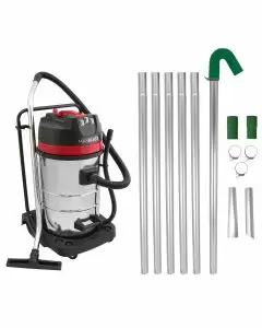 Maxblast Gutter Vacuum Poles & 80L Wet & Dry Vacuum
