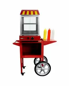 KuKoo Commercial Hot Dog Steamer & Cart