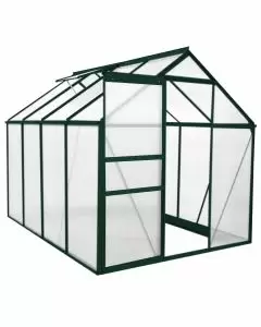 Greenhouse Polycarbonate 6ft x 8ft (Green)