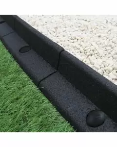 Flexible Lawn Edging Black 1.2m x 30