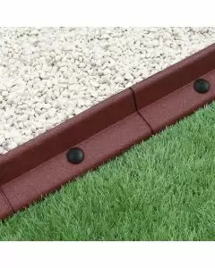 Flexible Lawn Edging Terracotta 1.2m x 20
