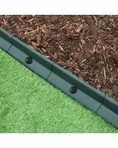Flexible Lawn Edging Green 1.2m x 30