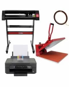 50cm Clam Press, 720mm Vinyl Cutter & Epson Printer