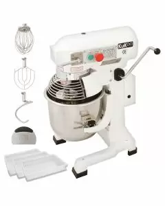 Commercial 20L Planetary Food Mixer & 3 Dough Trays