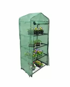 Greenhouse 4 Tier with PE Cover