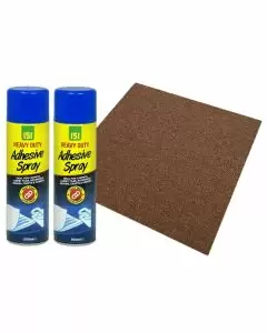Sand Carpet Tiles with Spray Adhesive 