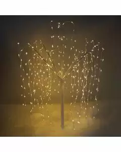 Weeping Willow Tree - 180cm White 400 Warm White LED