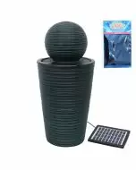 Round Ball Solar Water Feature With Aquatic Cleaner